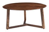 Macaria Walnut Coffee Table by Zuomod at Eve Furniture