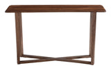 Macaria Walnut Console Table by Zuomod at Eve Furniture