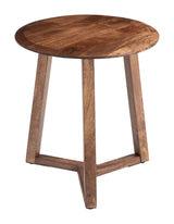 Macaria Walnut Side Table by Zuomod at Eve Furniture