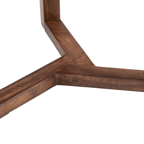 Macaria Walnut Side Table by Zuomod at Eve Furniture