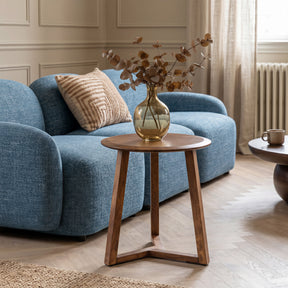 Macaria Walnut Side Table by Zuomod at Eve Furniture