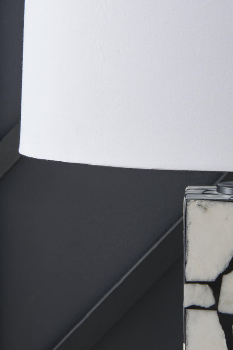 Macaria White/Black Table Lamp by Ashley at Eve Furniture