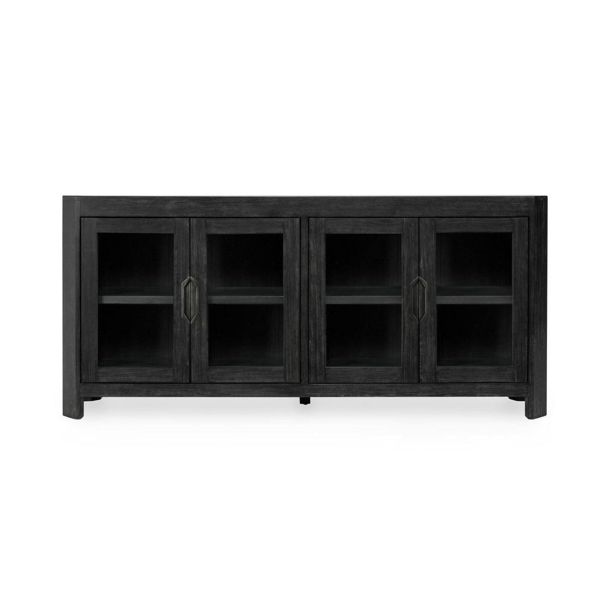Macarthur 4 Door Cabinet - Aged Black by Classic Home at Eve Furniture