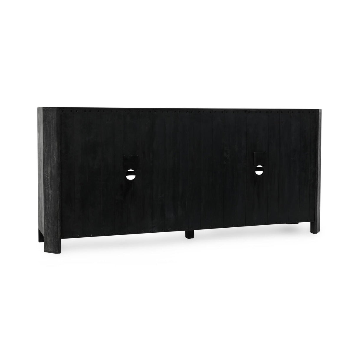 Macarthur 4 Door Cabinet - Aged Black by Classic Home at Eve Furniture