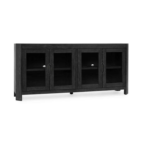Macarthur 4 Door Cabinet - Aged Black by Classic Home at Eve Furniture