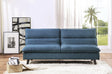 Mackay Blue Elegant Lounger by Homelegance at Eve Furniture