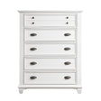 Mackinac White Chest by Homelegance at Eve Furniture