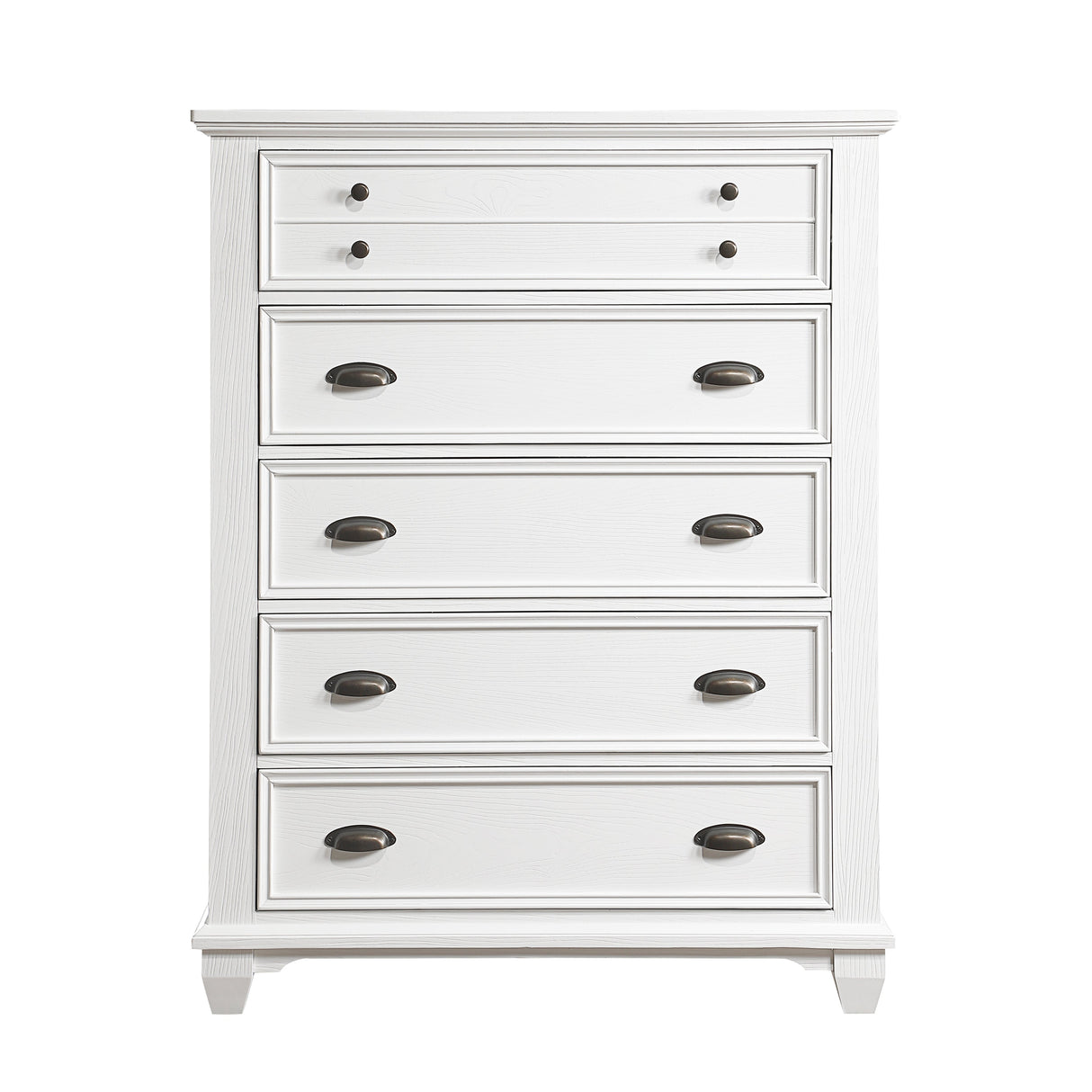 Mackinac White Chest by Homelegance at Eve Furniture
