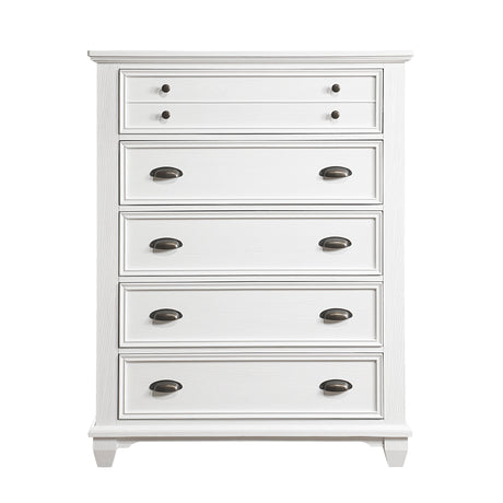 Mackinac White Chest by Homelegance at Eve Furniture