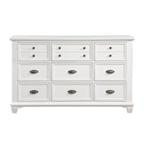 Mackinac White Dresser by Homelegance at Eve Furniture