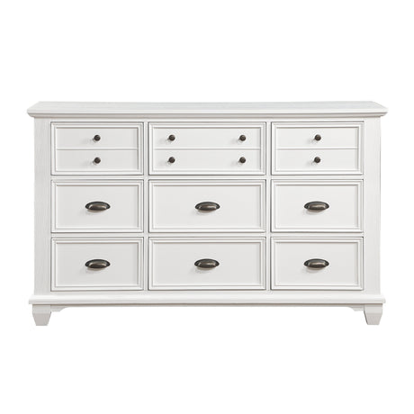 Mackinac White Dresser by Homelegance at Eve Furniture
