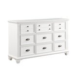 Mackinac White Dresser by Homelegance at Eve Furniture