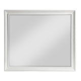 Mackinac White Mirror (Mirror Only) by Homelegance at Eve Furniture