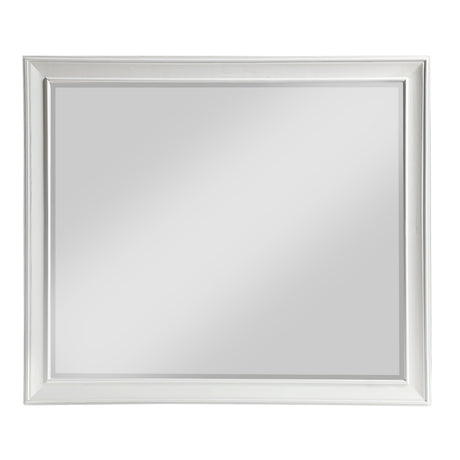 Mackinac White Mirror (Mirror Only) by Homelegance at Eve Furniture
