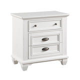 Mackinac White Nightstand by Homelegance at Eve Furniture