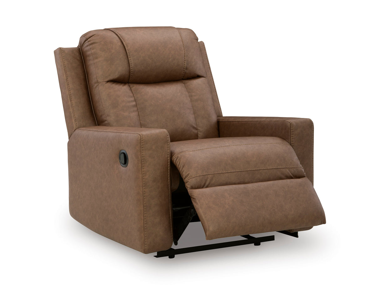 Mackmenville Caramel Reclining Living Room Set by Ashley at Eve Furniture