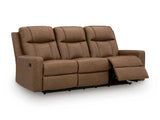 Mackmenville Caramel Reclining Living Room Set by Ashley at Eve Furniture