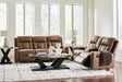 Mackmenville Caramel Reclining Living Room Set by Ashley at Eve Furniture