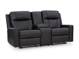 Mackmenville Carbon Reclining Living Room Set by Ashley at Eve Furniture