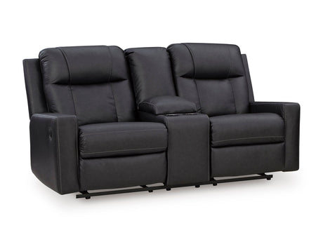Mackmenville Carbon Reclining Living Room Set by Ashley at Eve Furniture