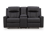 Mackmenville Carbon Reclining Living Room Set by Ashley at Eve Furniture