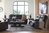 Mackmenville Carbon Reclining Living Room Set by Ashley at Eve Furniture