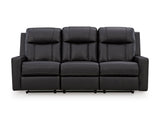 Mackmenville Carbon Reclining Living Room Set by Ashley at Eve Furniture