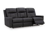 Mackmenville Carbon Reclining Sofa by Ashley at Eve Furniture