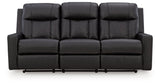 Mackmenville Carbon Reclining Sofa by Ashley at Eve Furniture