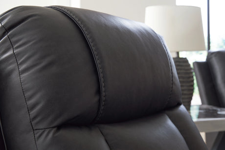 Mackmenville Carbon Zero Wall Recliner by Ashley at Eve Furniture