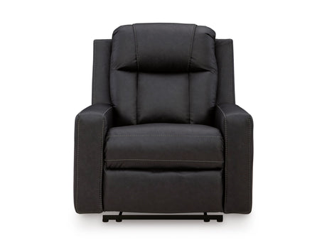 Mackmenville Carbon Zero Wall Recliner by Ashley at Eve Furniture