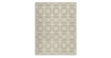 Maconville Ivory/Gray Large Rug by Ashley at Eve Furniture