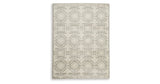 Maconville Ivory/Gray Medium Rug by Ashley at Eve Furniture