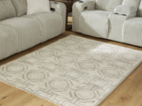 Maconville Ivory/Gray Medium Rug by Ashley at Eve Furniture