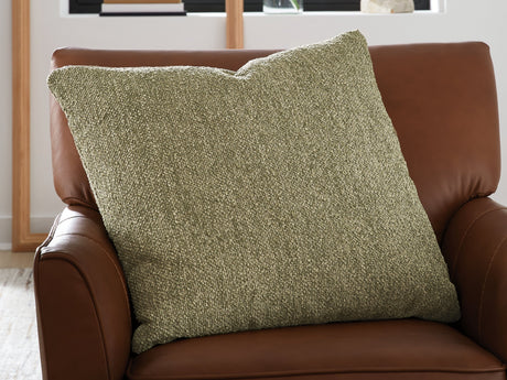 Macsen Olive Green Pillow (Set of 4) by Ashley at Eve Furniture