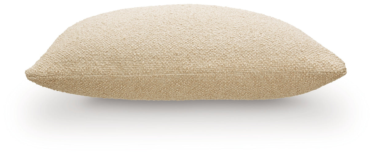 Macsen Tan Pillow (Set of 4) by Ashley at Eve Furniture