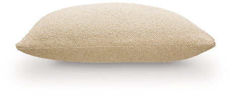 Macsen Tan Pillow (Set of 4) by Ashley at Eve Furniture