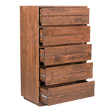 Madagascar Brown Chest by Moe's Home at Eve Furniture