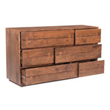 Madagascar Brown Dresser by Moe's Home at Eve Furniture