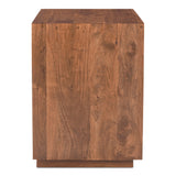 Madagascar Brown Nightstand by Moe's Home at Eve Furniture