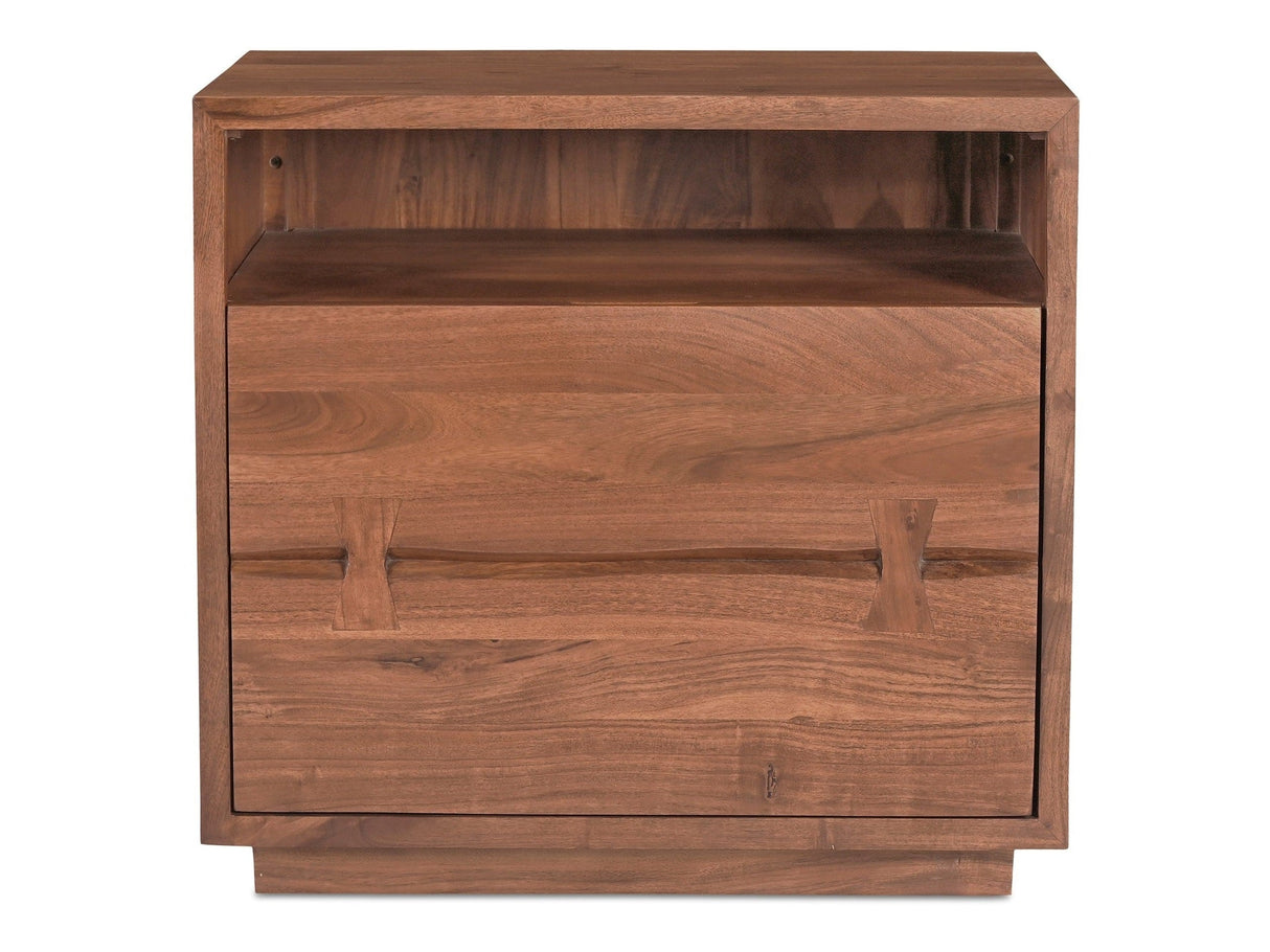 Madagascar Brown Nightstand by Moe's Home at Eve Furniture
