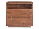 Madagascar Brown Nightstand by Moe's Home at Eve Furniture