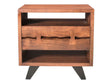 Madagascar Brown Nightstand Open-Shelf by Moe's Home at Eve Furniture