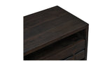 Madagascar Nightstand Dark Brown by Moe's Home at Eve Furniture