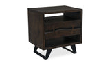 Madagascar Nightstand Dark Brown by Moe's Home at Eve Furniture