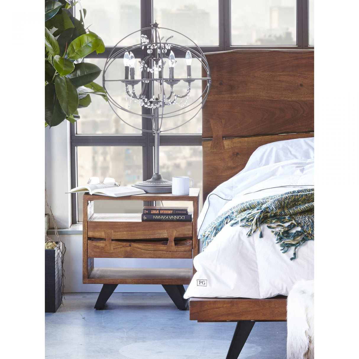 Madagascar Nightstand by Moe's Home at Eve Furniture