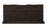 Madagascar Platform Bed Dark Brown by Moe's Home at Eve Furniture