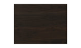 Madagascar Platform Bed Dark Brown by Moe's Home at Eve Furniture