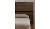 Madagascar Platform Bed Dark Brown by Moe's Home at Eve Furniture
