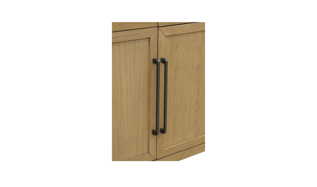 Maddie Cabinet Natural by Moe's Home at Eve Furniture